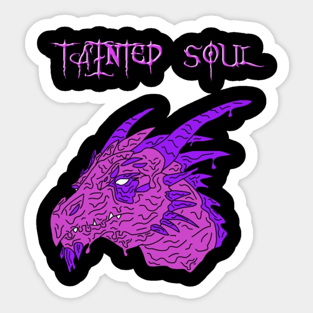 WYVERNS WRATH TAINTED SØUL Sticker by Immortal1998